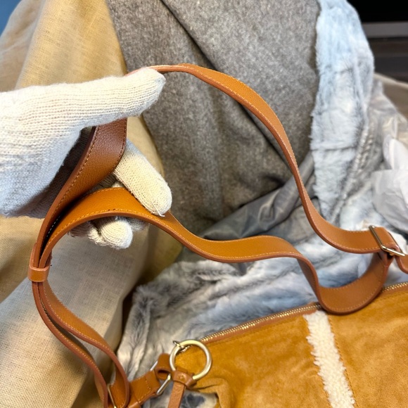See By Chloe Boho Suede Shoulder or crossbody Bag in caramel. $225 - Picture 12 of 12